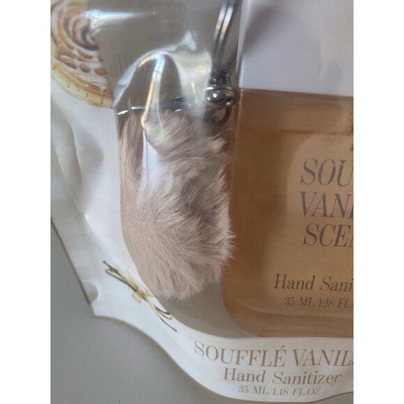 Sour Lemon Scented Hand Sanitizer Spray 1.18 Fl Oz Souffle Vanilla Scent W/Charm - Picture 2 of 9